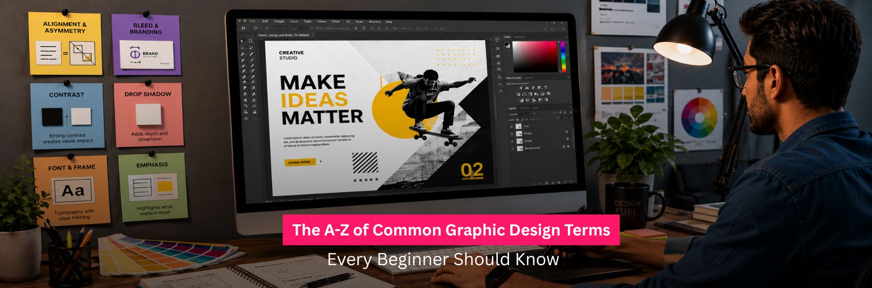 The A-Z of common Graphic Design terms Every Beginner Should Know