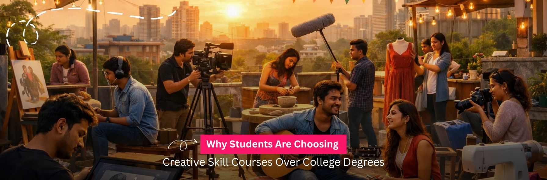 Why Students Are Choosing Creative Skill Courses Over College Degrees