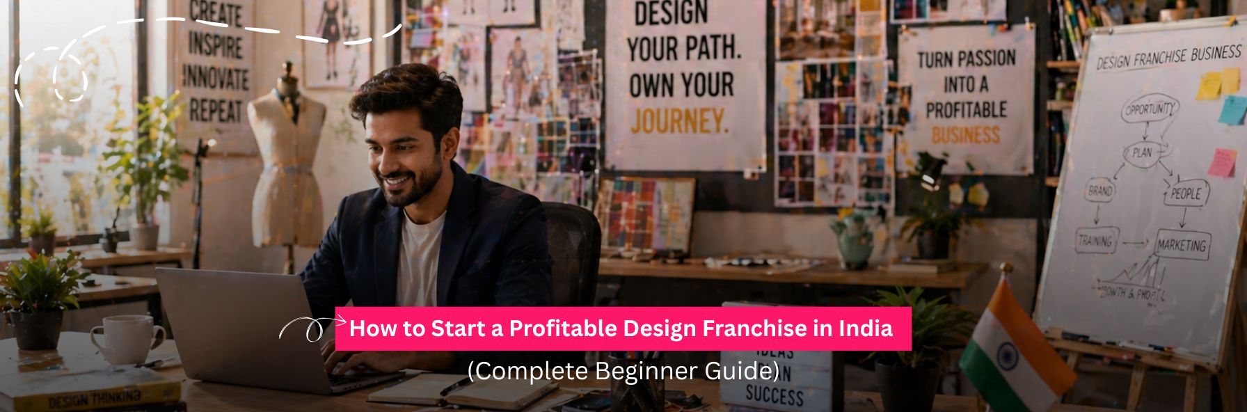 How to Start a Profitable Design Franchise in India (Complete Beginner Guide)